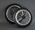 Yozma Chrome Supermoto Wheel Set