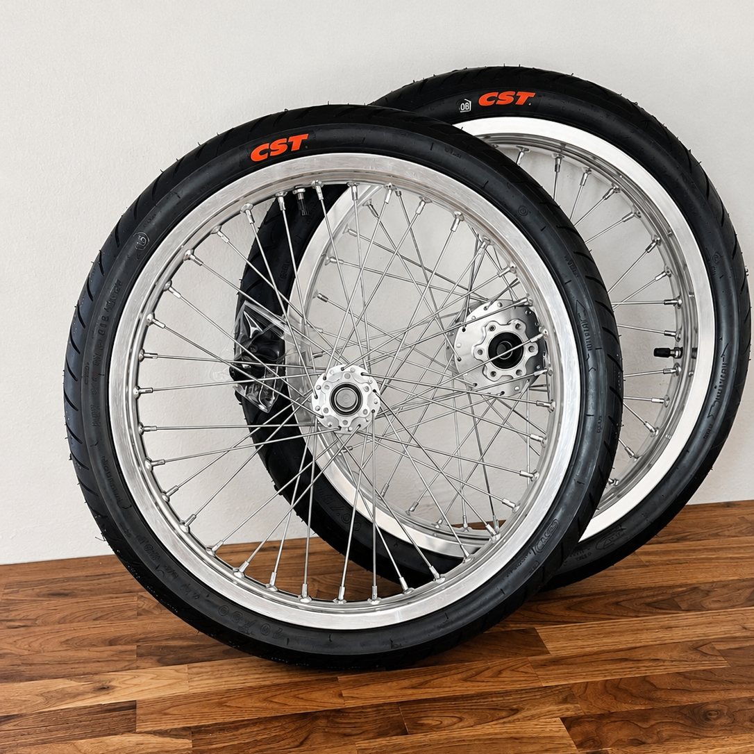17 Inch Chrome Supermotos